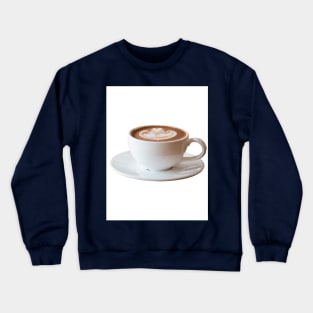 Cup of coffee with a decorative pattern Crewneck Sweatshirt